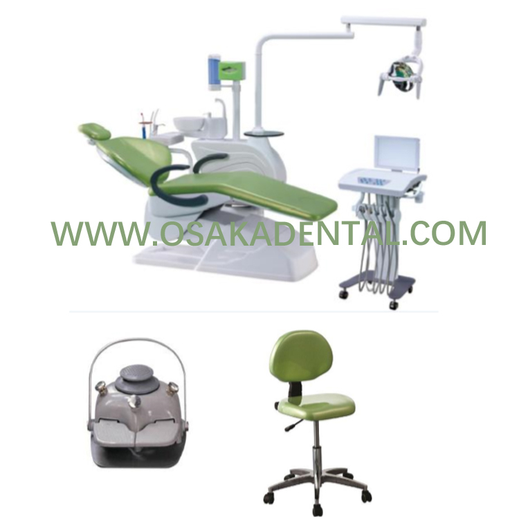 Model of OSA168A dental chair economic / foldable functions of dental