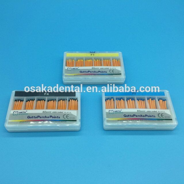 Dental F1F5 Gutta Percha Points
