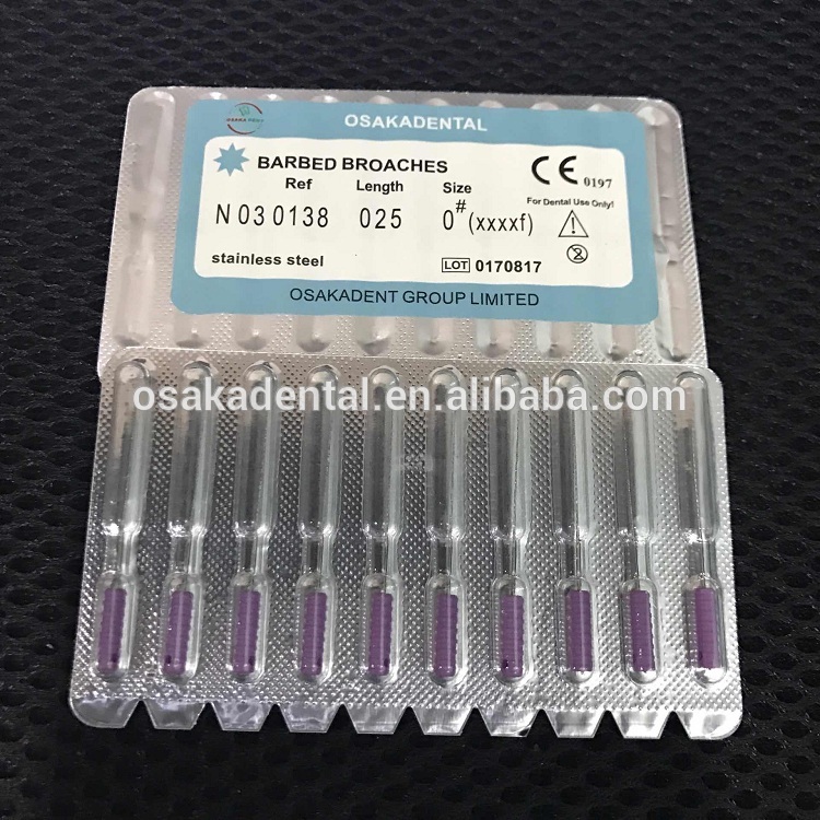 Osaka Dental Endo Barbed Broaches Hand Use Medical Instrument Supply