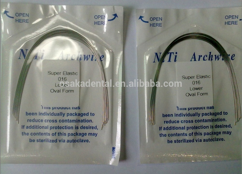 Orthodontic Material of Super Elastic NiTi Arch Wire Round/dental niti