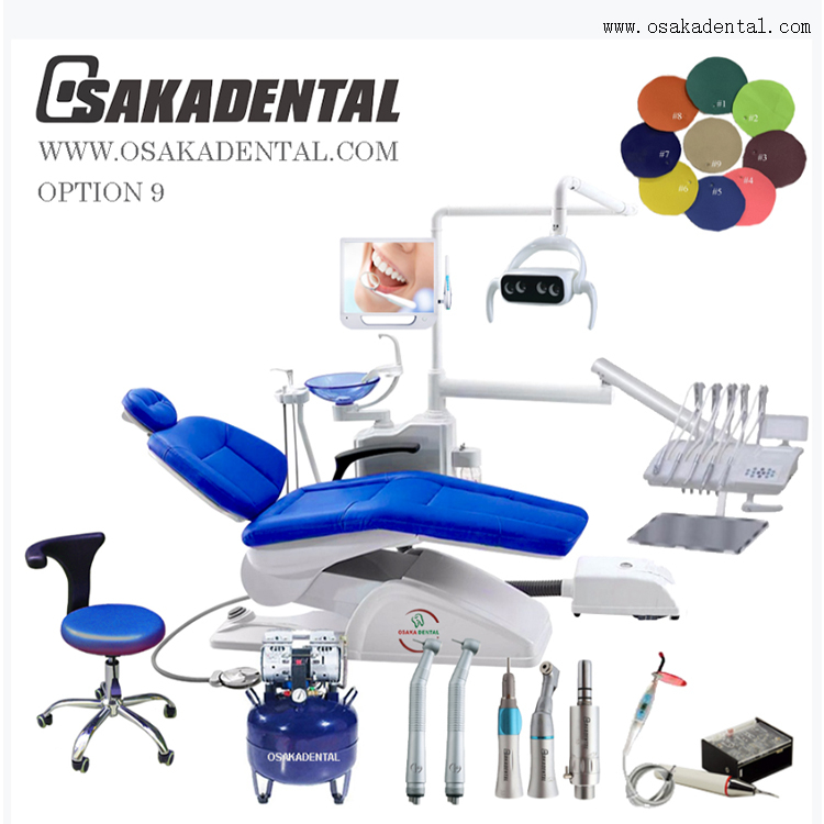 Top Mounted Dental Chair Unit Set with Air Compressor Option 9 Buy
