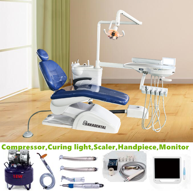 Cheap Dental Chair Unit with Compressor and Monitor Buy Cheap Dental