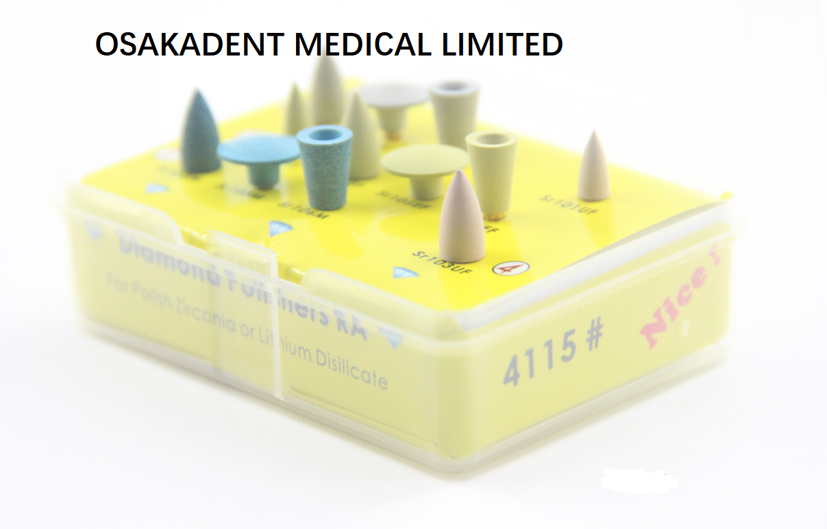 Dental Rubber Polishing Burs Kit OSA4115 Buy Rubber Polishing Burs, Burs Kit, Dental