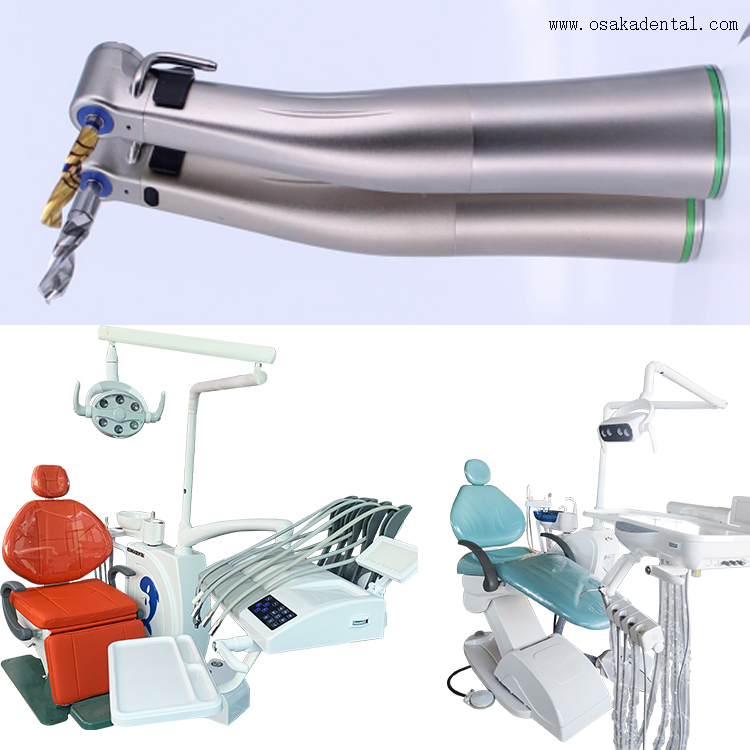 OSAKADENTAL Handpiece of 201 Implant Fiber optic contra angle Titanium