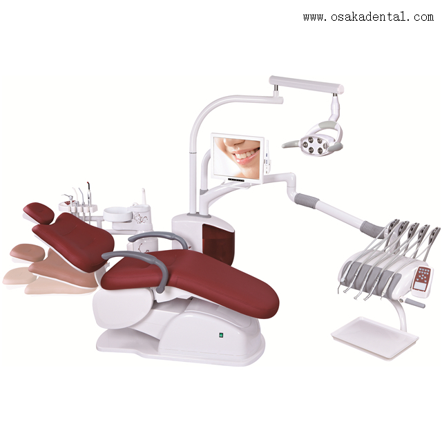 Comfortable Top Mounted Tray Dental Chair for Dental Clinic Buy