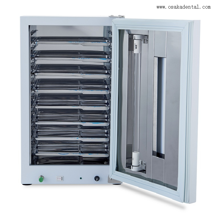 Dental UV Sterilizer Single Door with Timing And Ozone with 10