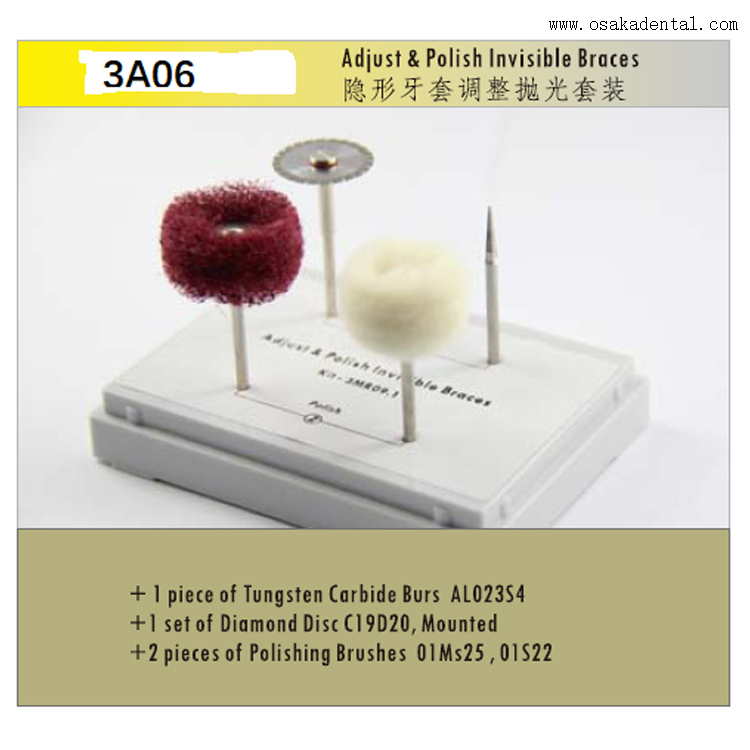 Dental diamond burs kit adjust and polish invisible braces kits Buy