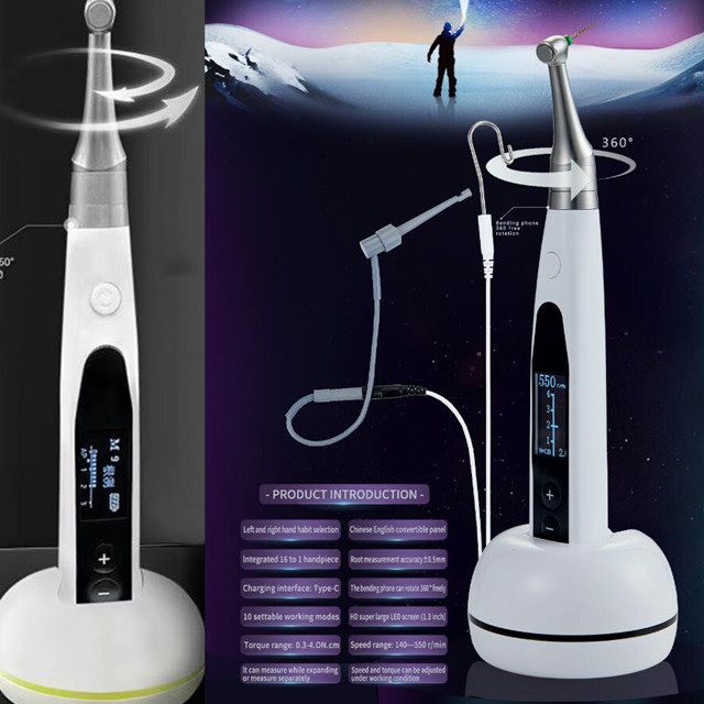 Dental Wireless Endo Motor With Apex Location And Contra Angle Buy Dental Wireless Endo Motor