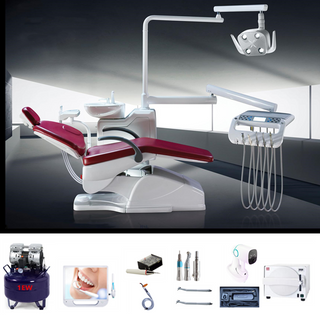 Economic Dental Chair Set with New Type Instrument Tray