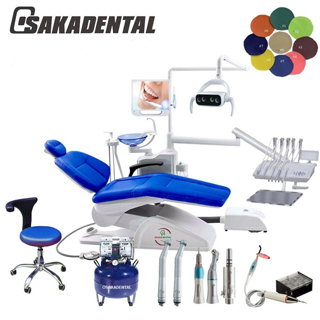 New Model Top Mounted Dental Chair Unit Set with Compressor Buy New