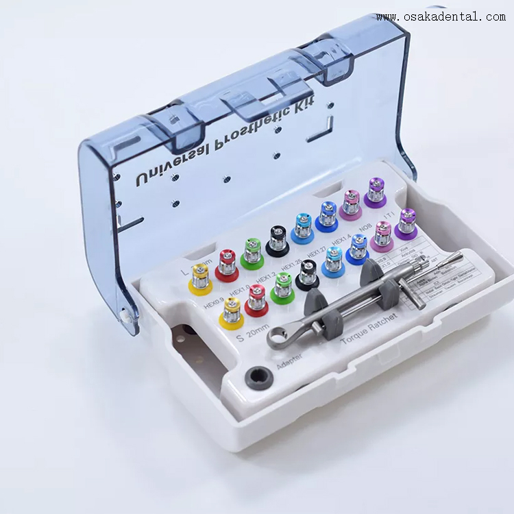 Dental Colorful Implant Restoration Tool Kit Buy Implant Restoration Tool Kit, Dental