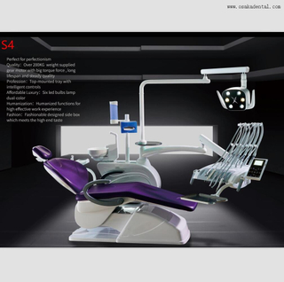 New Style LED Light Dental Chair with Upside Pipe OSA-S4