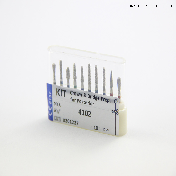Dental Crown& Bridge Preparation Burs Set Buy Dental Burs Set, Crown