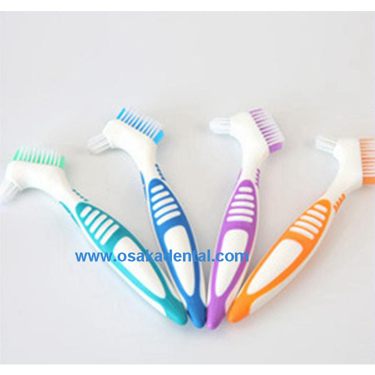 Dental denture brush